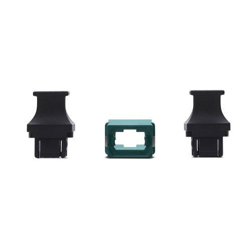 StarTech.com MPOSMAPCAQCOUPLER fibre optic adapter MPO/MTP 1 pc(s) Aqua colour, Black