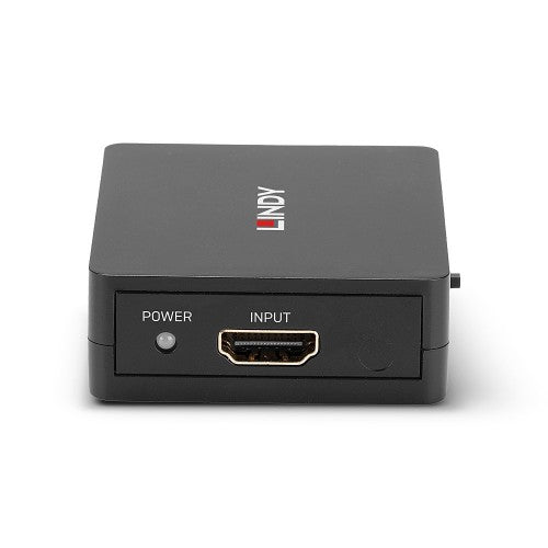 Lindy 2 Port HDMI 18G Splitter, Compact