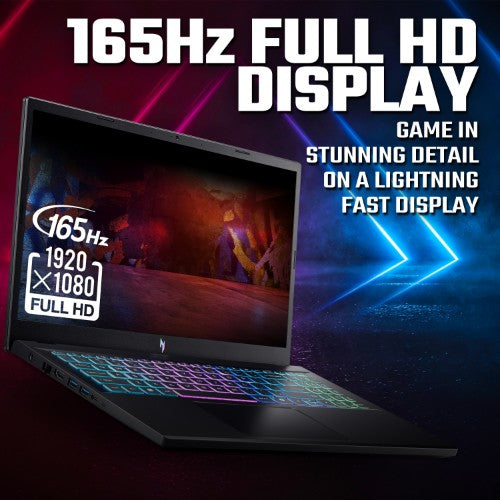 Acer Nitro V 15 V15 (ANV15-A31) gaming laptop - AMD Ryzen 7 170, NVIDIA RTX 5060, 15.6" 165Hz Full HD (1920x1080), 16GB DDR5, 512GB SSD