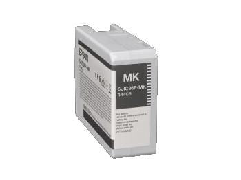 Epson C13T44C540/SJIC-36-P-MK Ink cartridge black matt 80ml for Epson ColorWorks C 6000