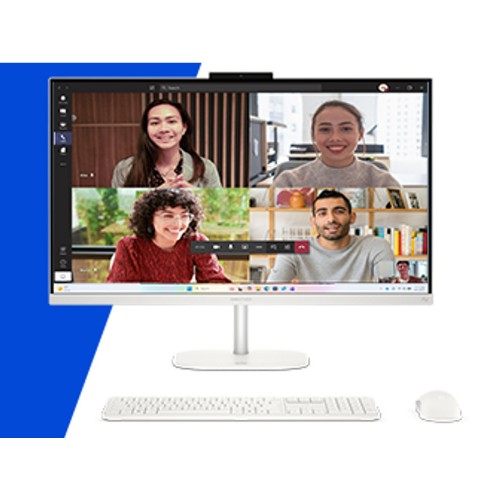 HP OmniStudio All-in-One Desktop Next Gen AI 27-cy0002na PC Copilot+ PC Intel Core Ultra 7 68.6 cm (27") 2560 x 1440 pixels 16 GB DDR5-SDRAM 1 TB SSD Windows 11 Home Wi-Fi 7 (802.11be) White
