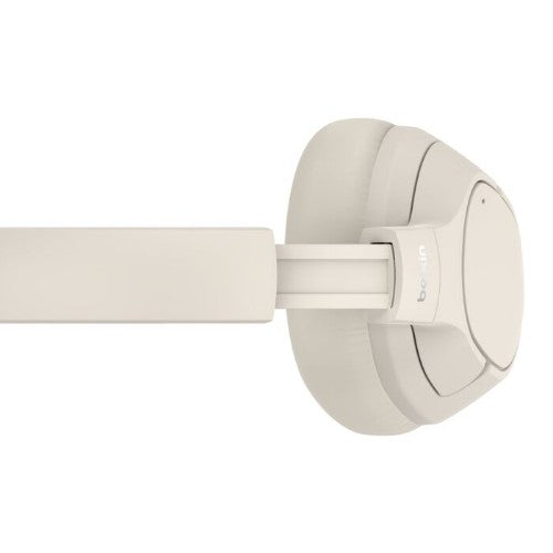 Belkin AUD008HQSA headphones/headset Wireless Head-band Calls/Music USB Type-C Bluetooth Sand