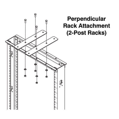 Tripp Lite SRLADDERATTACH SmartRack Hardware Kit - Connects SRCABLELADDER to a wall or Open Frame Rack