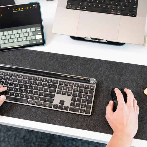 JLab 2 mouse Office Right-hand Bluetooth + USB Type-C Optical 2400 DPI