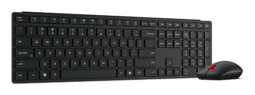 Lenovo 4X31S04814 keyboard Mouse included Office RF Wireless + Bluetooth German Black