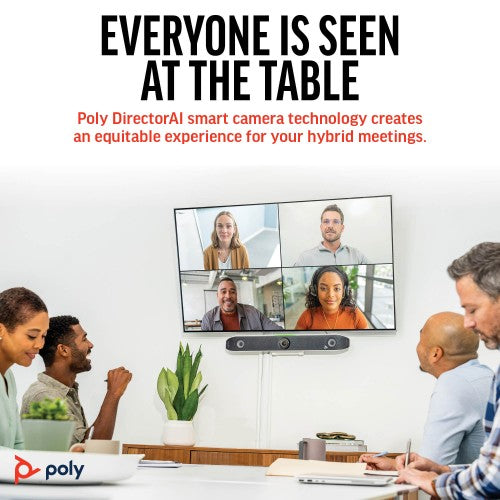HP Poly Studio X52 All-In-One Video Bar