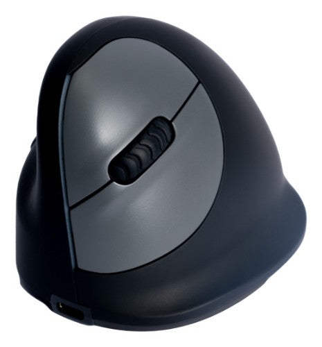 R-Go Tools Ergonomic mouse R-Go HE Break with break software, medium (hand size 165-185 mm), left-handed, Bluetooth, black