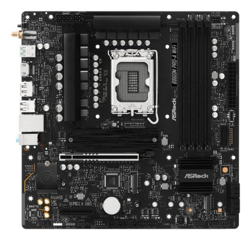 Asrock B860M Pro-A WiFi Intel B860 LGA 1851 (Socket V1) micro ATX
