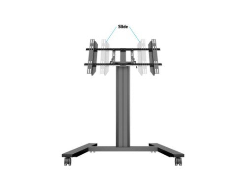 Multibrackets M Public Display Stand 110 HD Tilt & Table Black