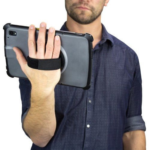 InfoCase FM-SNP-ET4X8-RHS tablet case 20.3 cm (8") Cover Black, Transparent