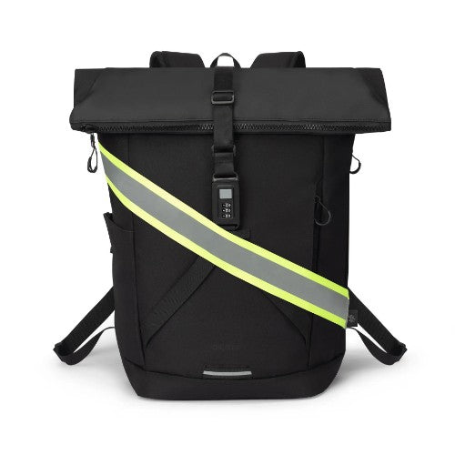 DICOTA D32175-RPET backpack Roll top backpack Black Polyester