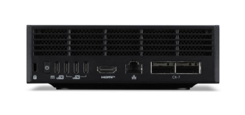 Acer Veriton VGN100 GB10 128 GB LPDDR5x-SDRAM 4 TB SSD DGX OS Mini PC Workstation Black, Grey