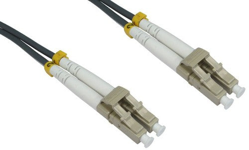 Cables Direct 3.0m LC-LC 62.5/125 MMD OM1 fibre optic cable 3 m Grey