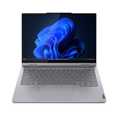 Lenovo ThinkBook 14 2-in-1 G5 IAU Intel Core Ultra 5 225U Hybrid (2-in-1) 35.6 cm (14") Touchscreen WUXGA 16 GB DDR5-SDRAM 512 GB SSD Wi-Fi 6E (802.11ax) Windows 11 Pro UK English Grey