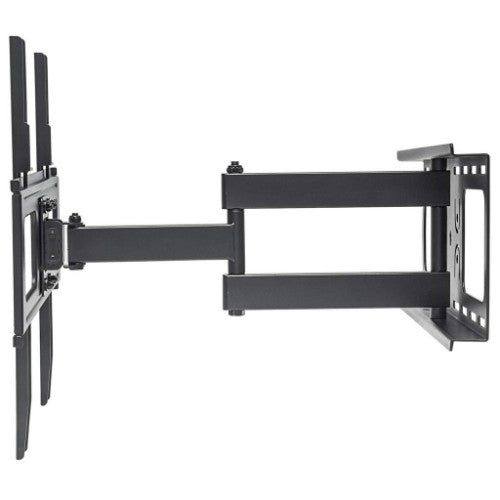 Manhattan Wall Mount for TV & Monitors (Full Motion), For screens 37" to 65", VESA compatability: all between 200x200mm and 600x400mm - check the dimensions of the four mounting holes on back of screen to ensure it fits, Max 50kg, Black, Bracket, Lifetime
