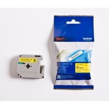 Brother MK-621BZ DirectLabel black on yellow 9mm x 8m for Brother P-Touch M 9-12mm