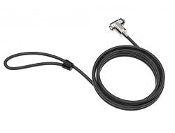 Compulocks T-bar Security Keyed Cable Lock Black