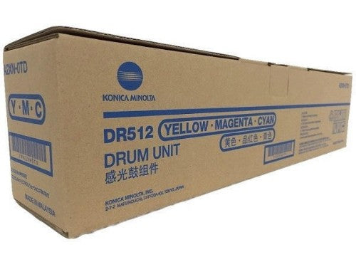 Konica Minolta A2XN0TD/DR-512 Drum kit color, 1x75K pages Pack=1 for KM Bizhub C 224/454