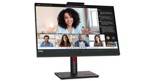 Lenovo ThinkVision T24mv-30 computer monitor 60.5 cm (23.8") 1920 x 1080 pixels Full HD LED Black