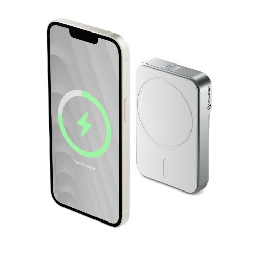 ALOGIC Matrix 5000mAh Wireless Power Bank - White