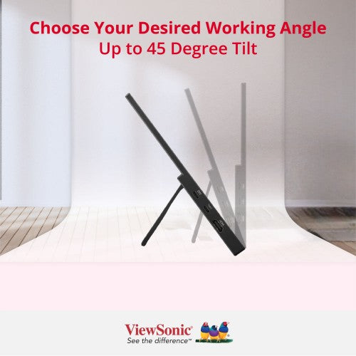 Viewsonic VA1650 computer monitor 40.6 cm (16") 1920 x 1080 pixels Full HD LED Black