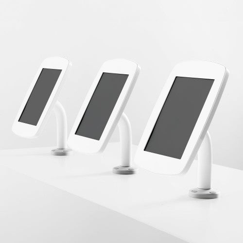Bouncepad Original Swivel 60 | Covered Front Camera and Home Button | White | Samsung Galaxy Tab A9+ and A11+ 11-inch (2023 - 2025)
