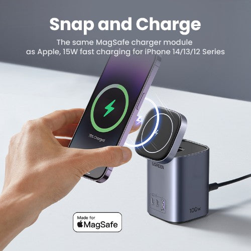 Ugreen 15169 mobile device charger Mobile phone AC, USB Indoor