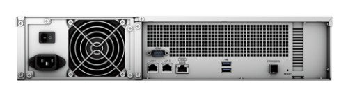 Synology RackStation RS2423+ NAS Rack (2U) Ryzen Embedded V1780B 8 GB DDR4 72 TB HDD DiskStation Manager Black