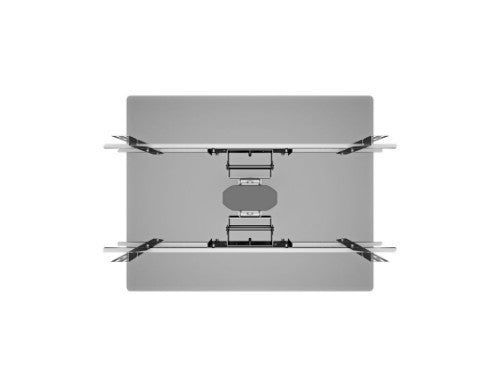 Multibrackets M Public Display Stand 180 HD Back to Back Black w, Floorbase
