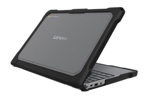 Techair TACHS030 Protective Hard Shell case for Lenovo 100e 5th Gen, 11.6-12.2 black/clear