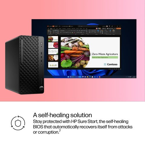 HP ProDesk 4 Tower G1i Desktop AI PC Wolf Pro Security Edition Intel Core Ultra 7 265 64 GB DDR5-SDRAM 2 TB SSD Windows 11 Pro