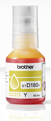 Brother BT-D180Y Ink bottle yellow, 5K pages ISO/IEC 19752 48.8ml for Brother DCP-T 580 DW