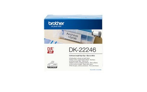 Brother DK-22246 DirectLabel Etikettes white 103mm x 30,48m for Brother QL 12-103.6mm