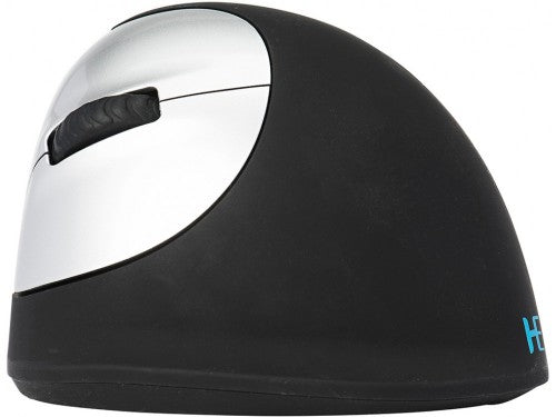 R-Go Tools Ergonomic mouse R-Go HE Break with break software, medium (hand size 165-185 mm), left-handed, Bluetooth, black