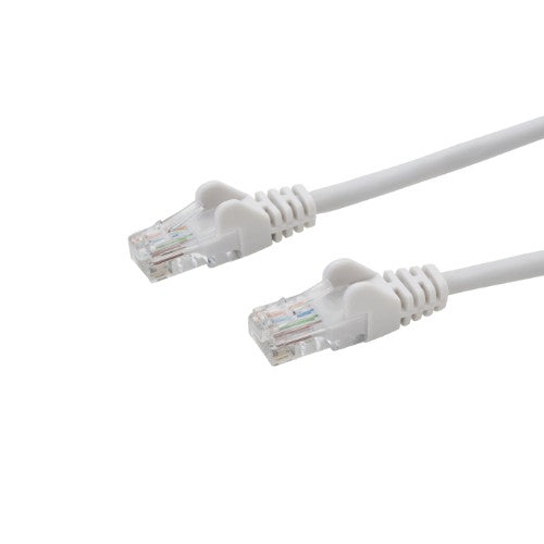 connektgear 15m RJ45 CAT6 UTP Stranded Flush Moulded LS0H Network Cable - 24AWG - White