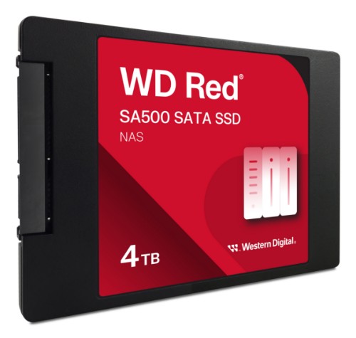 Western Digital Red WD ™ SA500 SATA SSD 2,5"/7 mm POWERED BY SANDISK 4 TB