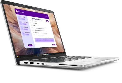 DELL Pro 13 Plus PB13250 Copilot+ PC Intel Core Ultra 7 266V Laptop 33.8 cm (13.3") Full HD+ 16 GB LPDDR5x-SDRAM 512 GB SSD Wi-Fi 7 (802.11be) Windows 11 Pro UK English Silver