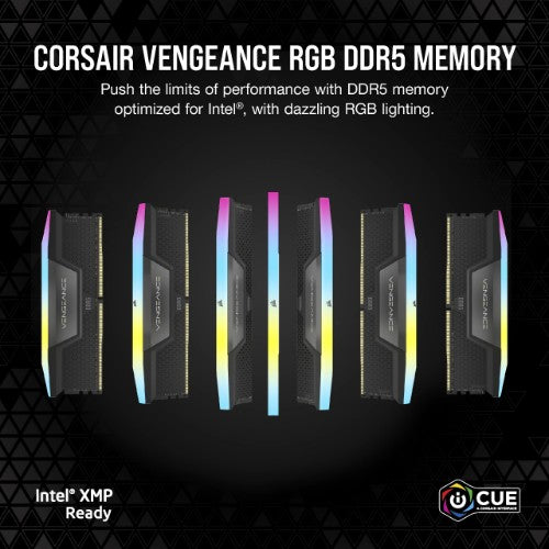 Corsair Vengeance RGB CMH32GX5M2B6000C38 memory module 32 GB 2 x 16 GB DDR5 6000 MHz