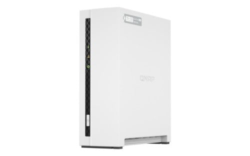 QNAP TS-133 NAS/storage server Tower Cortex-A55 2 GB DDR4 0 TB QNAP Turbo System White
