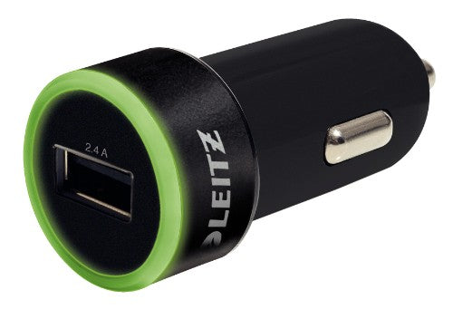 Leitz 62210095 mobile device charger Auto Black