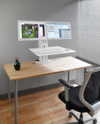 Ergotron WorkFit SR 61 cm (24") White Desk