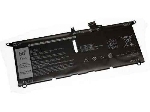 BTI 45Wh 4 cell WDK63 compatible battery for DELL XPS 9380 XPS 9370 VOSTRO 5391 VOSTRO 5390 LATITUDE 3301 INSPIRON 7391 2-IN-1