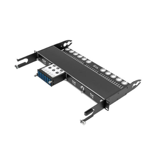 Tripp Lite N484-3M8L12S 40/100Gb Singlemode Fiber Breakout Cassette, 40Gb to 4 x 10Gb, 100Gb to 4 x 25Gb, (x3) 8-Fiber MTP/MPO (APC) to (x12) LC (UPC) Duplex 9/125, N484 Chassis
