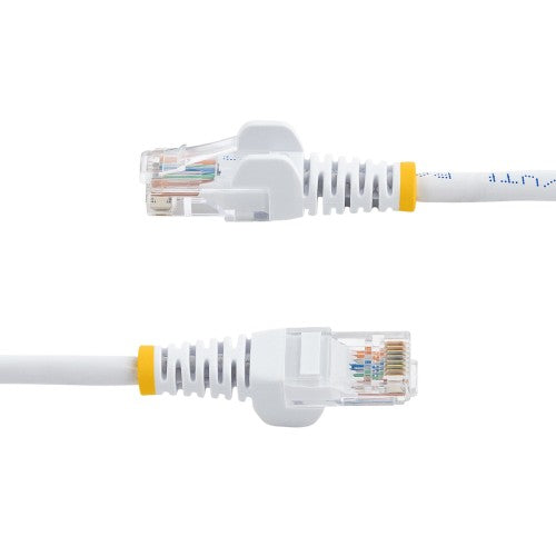 StarTech.com Cat5e Patch Cable with Snagless RJ45 Connectors - 3m, White