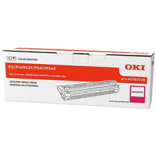 OKI 45103720 Drum kit magenta, 40K pages for OKI ES 9431/9541/Pro 9431/Pro 9541/Pro 9542