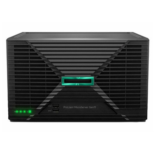 HPE ProLiant MicroServer Gen11 G7400 2c 16GB-U 4LFF-NHP 1TB HDD 180W Ext PS EMEA Cmp Module Server