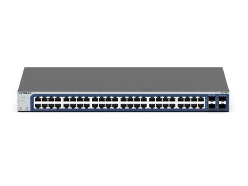 NETGEAR GS748Tv6 Managed L2/L3/L4 Gigabit Ethernet (10/100/1000) Black, Grey
