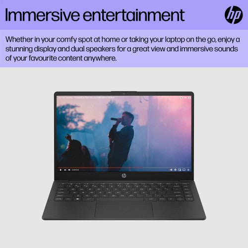 HP 14-ep0023na Intel® Core™ i3 i3-N305 Laptop 35.6 cm (14") Full HD 8 GB DDR4-SDRAM 128 GB eMMC Wi-Fi 6 (802.11ax) Windows 11 Home Silver