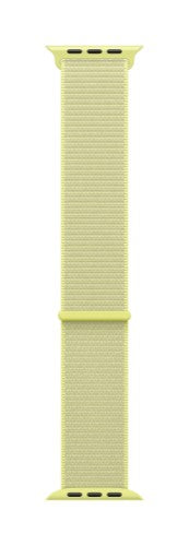 Apple MFFL4ZM/A smart wearable accessory Band Yellow Nylon, Recycled polyester, Spandex
