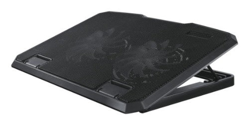 Hama Black Metal laptop cooling pad 39.6 cm (15.6")